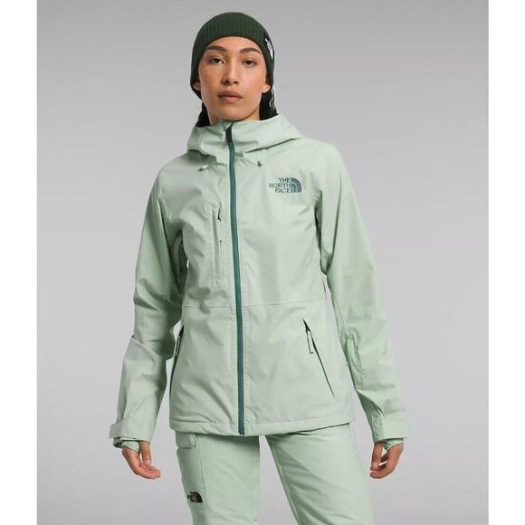 The North Face Womens Freedom Jacket Plus Size 1X Misty Sage - Picture 1 of 9